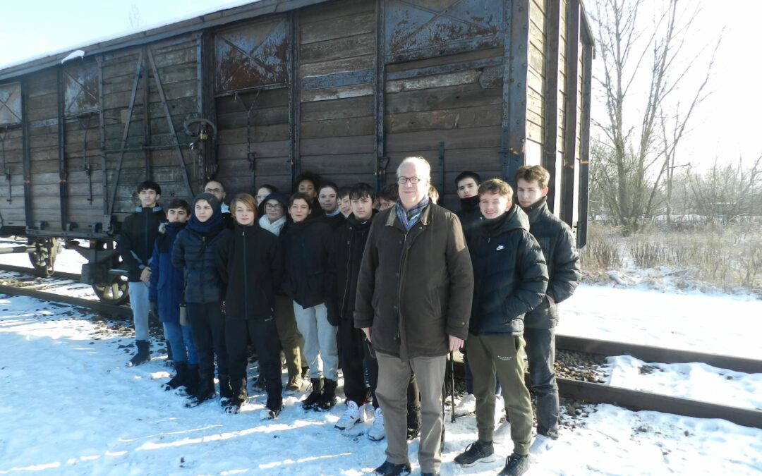 Des élèves du lycée professionnel Baudelaire en voyage d’étude à Auschwitz-Birkenau